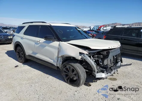 2020 Ford Explorer St from USA, damaged, VIN 1FM5K8GCXLGA61569